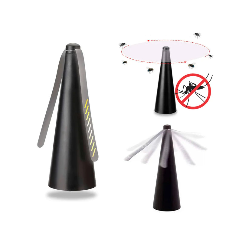Ventilador Repelente de Mesa  (conjunto com duas unidades)
